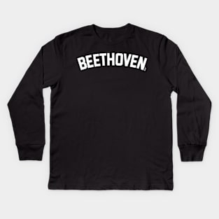 BEETHOVEN // EST. 1770 Kids Long Sleeve T-Shirt